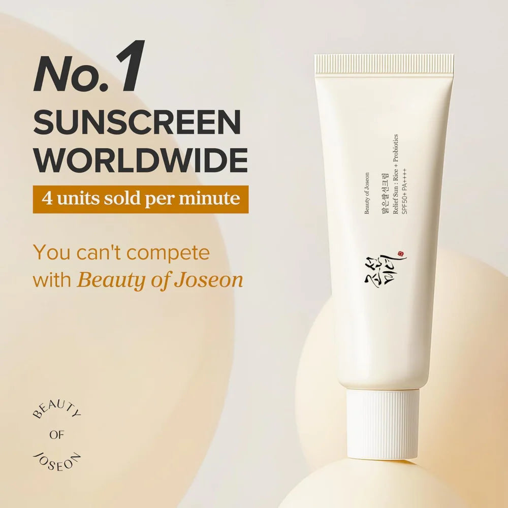 Beauty Of Joseon Rice & Probiotic Sunscreen PA++++ SPF50+ 50ml