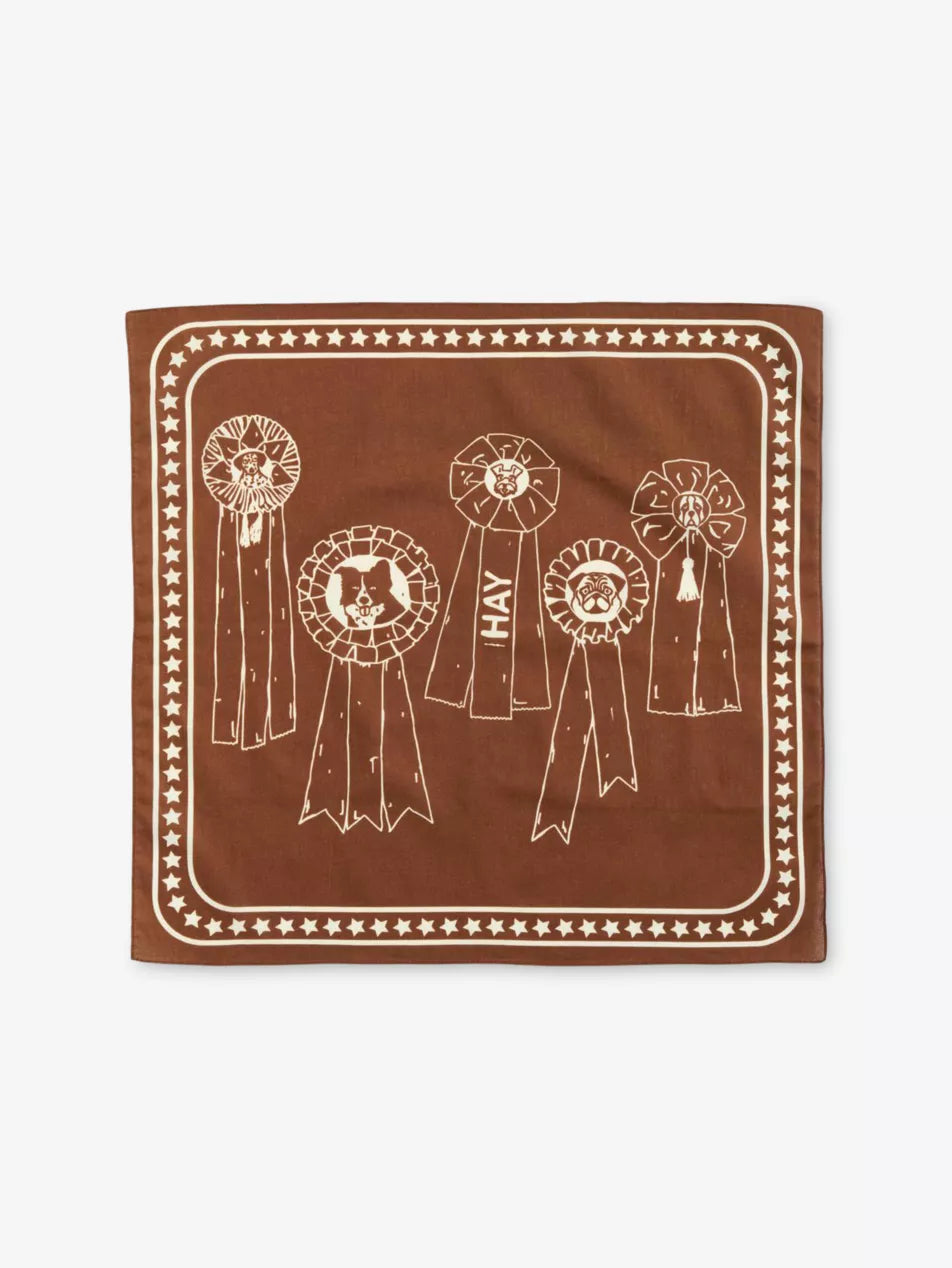 HAY x Holly Golightly Printed Cotton Dog Scarf